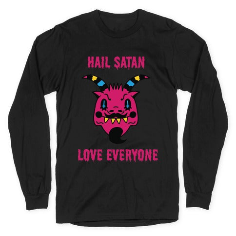 Pansexual Satan Longsleeve Tee