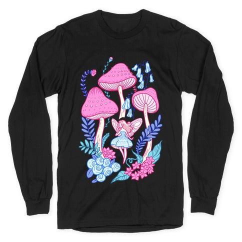 Pastel Fairy Garden Longsleeve Tee