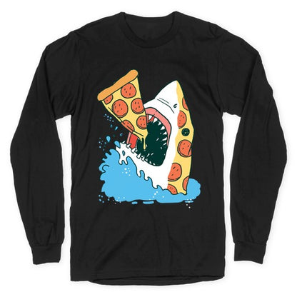 Pizza Shark Longsleeve Tee