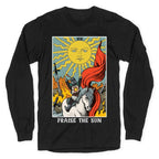 Praise The Sun Tarot Card Longsleeve Tee