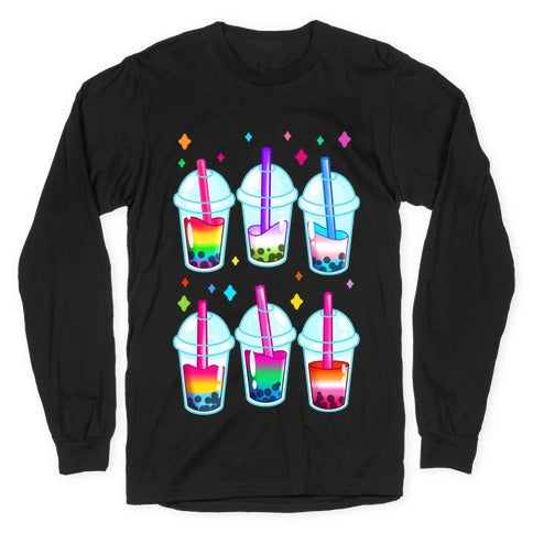 Pride Bubble Tea Longsleeve Tee