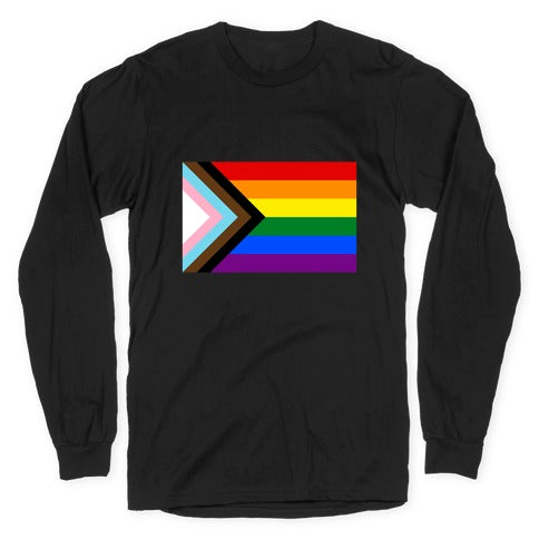 Progress Pride Flag Longsleeve Tee