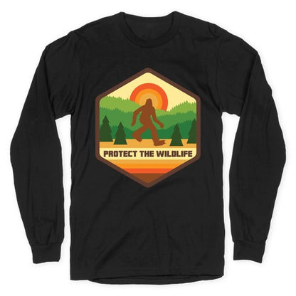 Protect The Wildlife (Bigfoot) Longsleeve Tee