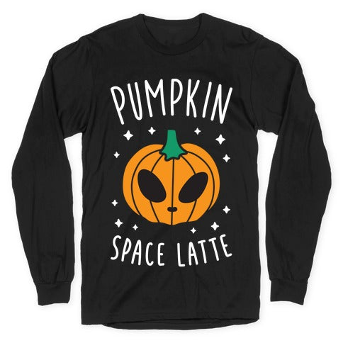 Pumpkin Space Latte (White) Longsleeve Tee