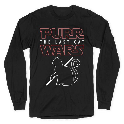 Purr Wars: The Last Cat Longsleeve Tee