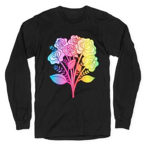 Rainbow Vulva Bouquet Longsleeve Tee