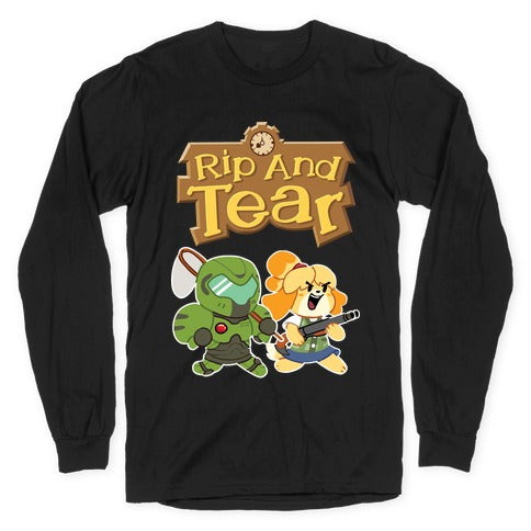 Rip And Tear Longsleeve Tee