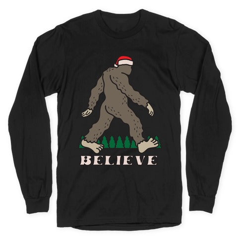 Santa Sasquatch Longsleeve Tee