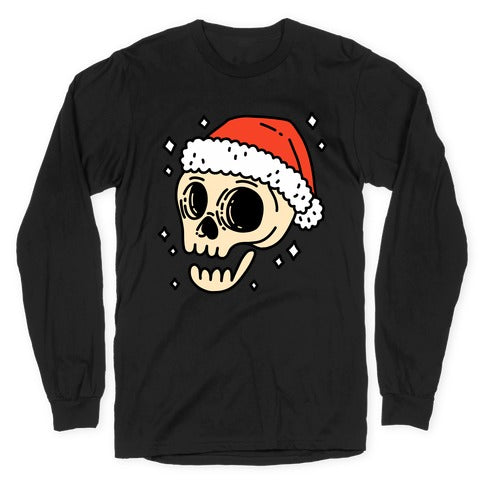 Santa Skull Longsleeve Tee