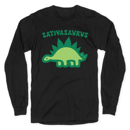 Sativasaurus Dinosaur Longsleeve Tee