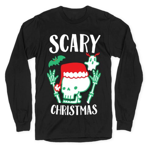 Scary Christmas  Longsleeve Tee