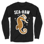 Sea Haw Seahorse Cowboy Longsleeve Tee