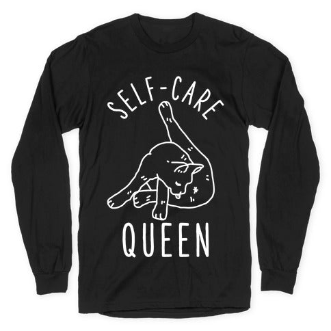 Self-Care Cat Longsleeve Tee