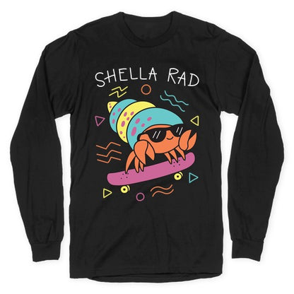 Shella Rad Crab Longsleeve Tee
