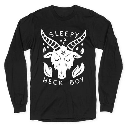 Sleepy Heck Boy Satan Longsleeve Tee