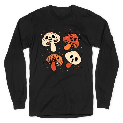 Spooky Mushrooms Longsleeve Tee