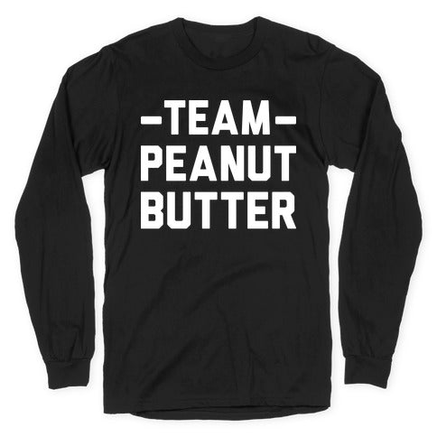 Team Peanut Butter Longsleeve Tee