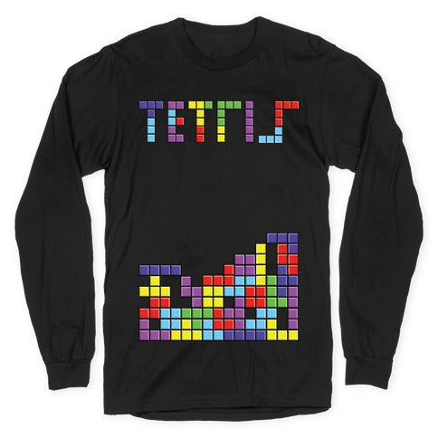 Tetris: Best Game Of All TIme Longsleeve Tee