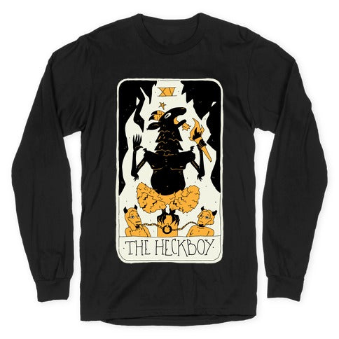 The Heckboy Tarot Card Longsleeve Tee