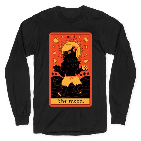 The Moon Werewolf Tarot Longsleeve Tee