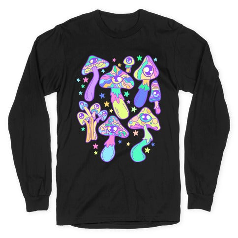 The Mushrooms Have Eyes Longsleeve Tee