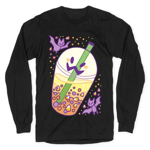 Toil and Trouble Bubble Tea Longsleeve Tee