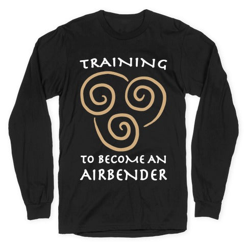 Training to Become An Airbender Longsleeve Tee