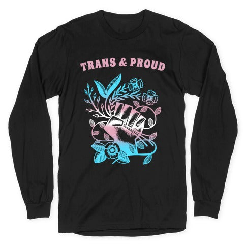 Trans & Proud Longsleeve Tee