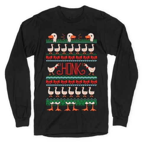 Ugly Goose Sweater Longsleeve Tee