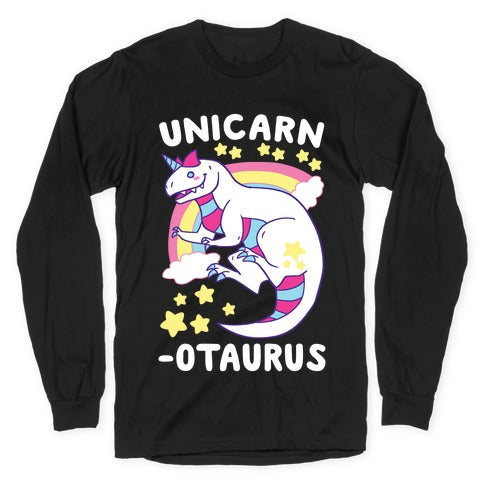 Unicarnotaurus - Unicorn Carnotaurus  Longsleeve Tee