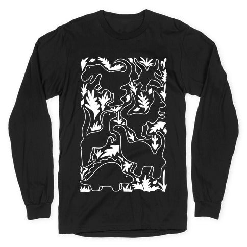 Very Poorly Drawn Dinosaurs Longsleeve Tee