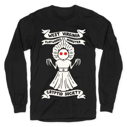 West Virginia Flatwoods Monster Cryptid Society Longsleeve Tee