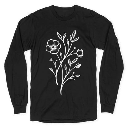Wildflower Stippled Tattoo Longsleeve Tee