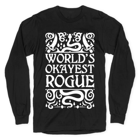 World's Okayest Rogue Longsleeve Tee