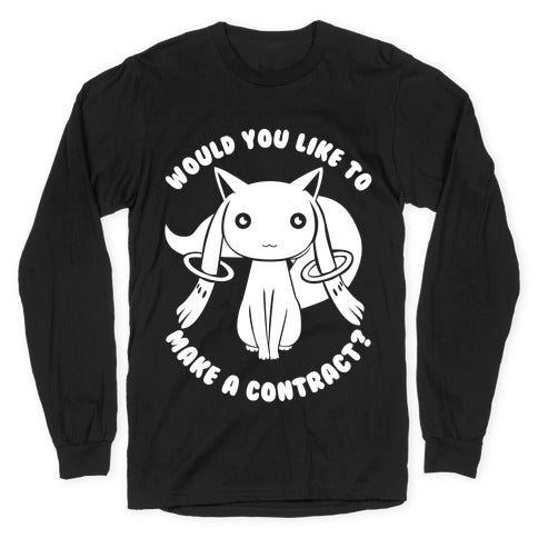 Would You Like To Make A Contract? Longsleeve Tee