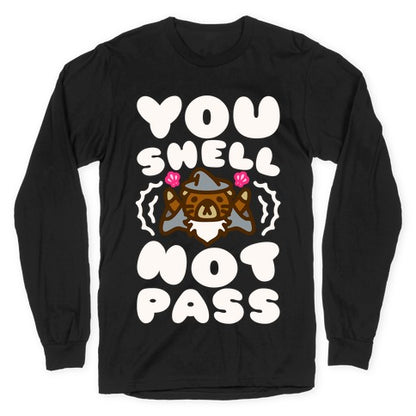 You Shell Not Pass Otter Parody Longsleeve Tee