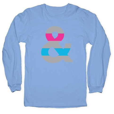Androgynous Ampersand Longsleeve Tee