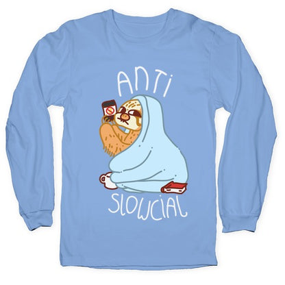 Anti Slowcial Longsleeve Tee