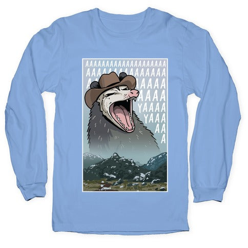 Big Enough Possum  Longsleeve Tee