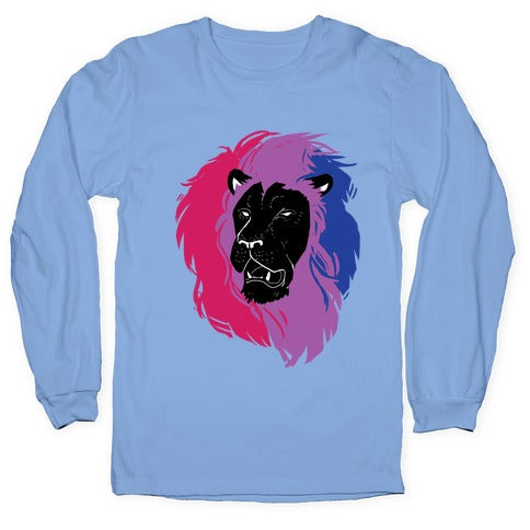 Bisexual Lion Pride Longsleeve Tee