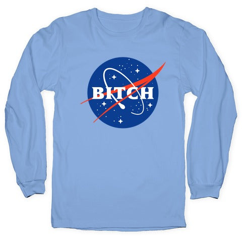 Bitch Space Program Logo Longsleeve Tee