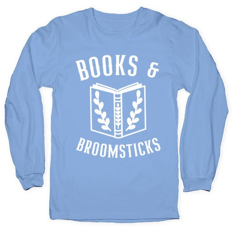 Books And Broomsticks Longsleeve Tee