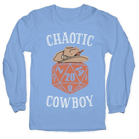 Chaotic cowboy Longsleeve Tee