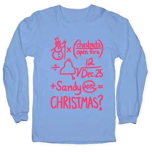 Christmas Equation Longsleeve Tee