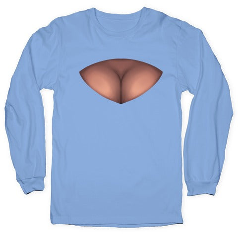 Cleavage Window Longsleeve Tee