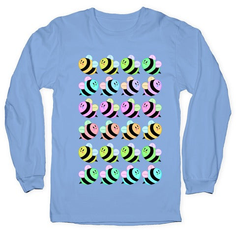 Color Pop Bees Longsleeve Tee