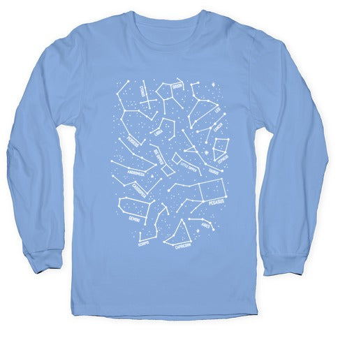 Constellation Star Pattern Longsleeve Tee