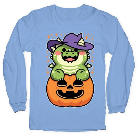 Cute Halloween Dragon Longsleeve Tee