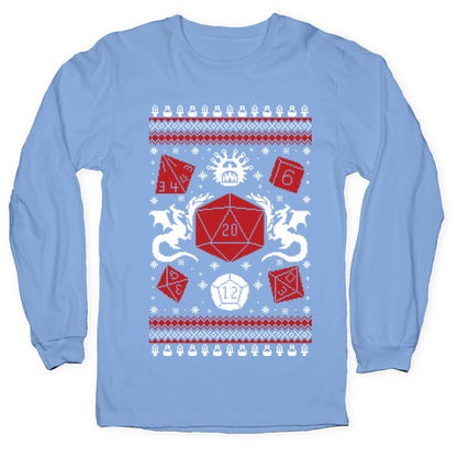 D&D Ugly Sweater Longsleeve Tee