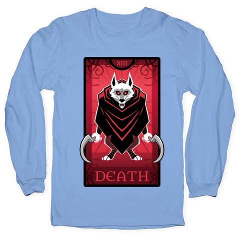 Death Wolf Tarot Longsleeve Tee